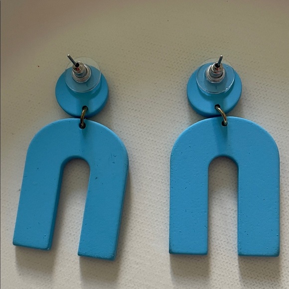 Colorful Earring Set with Floral and Geometric Designs - Picture 5 of 10